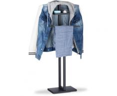 Servomuto con Porta Pantaloni e Asta Appendiabiti, Indossatore da Camera, Mobile Attrezzato, HxLxP