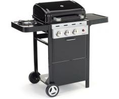 Barbecue bbq piugusto con ruote 100x52x103 acciaio piu'