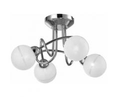 Lampadario a sospensione a sfera per soggiorno, sala da pranzo, lampadario in un set che include