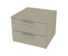 720CZ2 - Cassettiera cameretta-ufficio L 45 e 2 cassetti h.16, con guide a chiusura rallentata