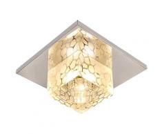 Stoex - Lampadario Cubo D'Acqua 12CM Plafoniere in Cristallo Plafoniera Lampadario Moderna per