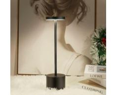 Lampade da tavolo wireless Sunrain, lampada da scrivania a led ricaricabile Hapfish 8000mah con
