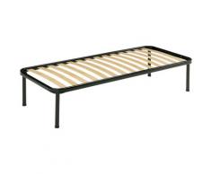 Rete A Doghe In Legno Di Betulla 160x200 Cm Telaio In Metallo Atlante - Dormidea