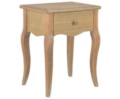 vidaXL Comodino 40x30x50 cm in Legno Massello di Pino