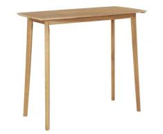 vidaXL Tavolo da Bar 120x60x105 cm in Legno Massello di Acacia