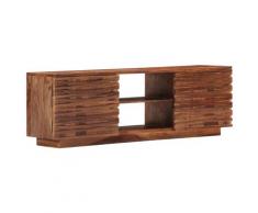 vidaXL Mobile Porta TV 120x30x40 cm in Legno Massello di Sheesham