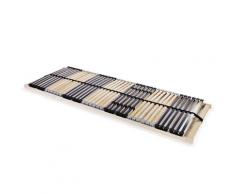 vidaXL Rete a Doghe 7 Zone con 42 Doghe 70x200 cm