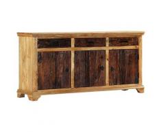 vidaXL Credenza 150x40x76 cm in Legno Massello di Mango