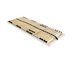 vidaXL Rete a Doghe 7 Zone con 28 Doghe 80x200 cm