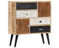 vidaXL Credenza 70x30x78 cm in Legno Massello di Mango