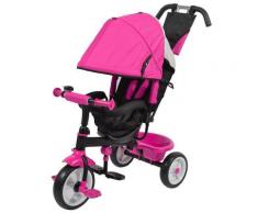 Passeggino Triciclo Per Bambini Kids Joy Sprint Fucsia
