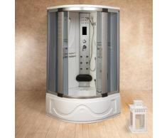 Box Doccia Idromassaggio 105x105 Cm Vasca Sauna E Bagno Turco Vorich Texas