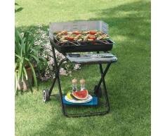 Barbecue A Carbone Carbonella Pieghevole In Acciaio Ranieri Clic Clac
