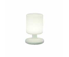 Lampada tavolo da Esterno a LED in Plastica Bianco...