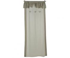 Tenda in tessuto simple heart con mantovana cm 140x300...