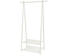 Appendiabiti con Panca e Scarpiera 156x87,5x41,5 cm Bianco...