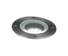 Faretto Calpestabile Esterno Tondo Acciaio Inox GU10 Intec I-DRIVE-R1...