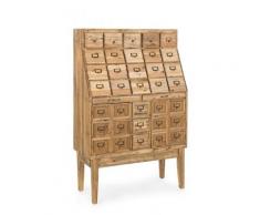 Dispensa 2 Ante 25 Cassetti Sixtem in Legno...