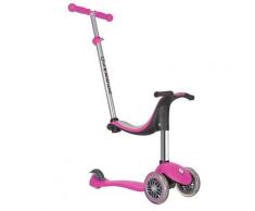 Monopattino Passeggino Triciclo a 3 ruote Evo 4 in 1 Globber Rosa...