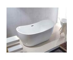 Vasca da Bagno Freestanding 170x80 cm H74 VVorich Soft Bianca...