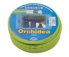 Tubo Retinato Pompa dell'Acqua da Giardino 20 Metri con Accessori Bauer Orchidea...