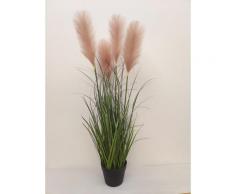 Pianta Artificiale di Festuca Glauca con Vaso H.115 cm Verde...