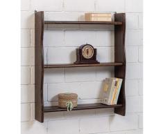 Piattaia in Legno 60x15x70 cm Noce...