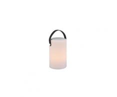 Lampada tavolo da Esterno a LED in Plastica Bianco...
