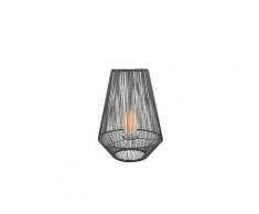 Lampada tavolo da Esterno a LED in Plastica Grigio...