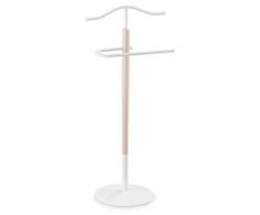 Indossatore Servomuto in Metallo 47x34x110 cm Fumer Ginger Bianco...