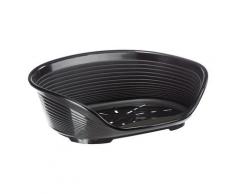 Ferplast Siesta Deluxe Cesta sofà per cani nera L70,5xP52xH23,5cm