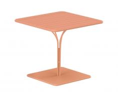 Tavolo da giardino L.80 cm in metallo - Pesca - MIRMANDE di MYLIA