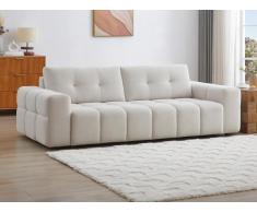 Divano 3 posti in Tessuto testurizzato Beige - SOPELANA