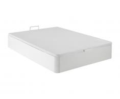 Rete letto contenitore Bianco opaco - 140 x 190 cm - HESTIA di YSMÉE