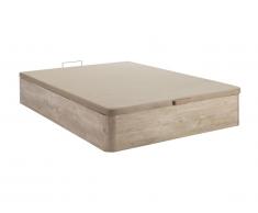Rete letto contenitore Colore quercia - 140 x 190 cm - HESTIA di YSMÉE