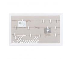 Bacheca foto bianca 38 x 64 cm FAMILLES