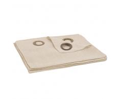 Tenda con occhielli in cotone e lino beige a paillette 140x250 cm