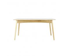 Tavolo da pranzo allungabile bianco 6 a 10 persone L 150/220 cm Boop