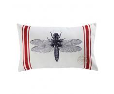 Cuscino da giardino in tessuto stampato libellula 30x50 MARRA