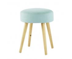 Sgabello scandinavo blu