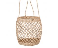 Portavaso sospeso giunco marittimo, 20 cm