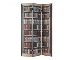 Paravento stampato in legno L 120 cm SHAKESPEARE