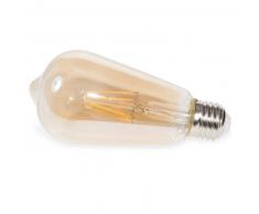 Lampadina led in vetro verniciato EDISON AMBRE