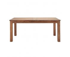 Tavolo allungabile per sala da pranzo in legno di sheesham 8 a 10 persone 180/240 cm Stockholm