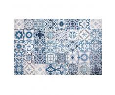 Tappeto in vinile con motivi a mattonelle 100x150 cm