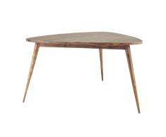 Tavolo da pranzo vintage in sheesham massiccio 6 persone 136 cm Andersen