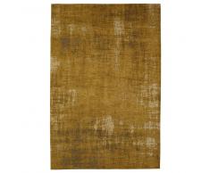 Tappeto giallo senape in cotone 155 x 230 cm FEEL