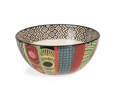 Insalatiera multicolore in maiolica JANEIRO