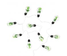 Ghirlanda luminosa piante artificiali 10 LED