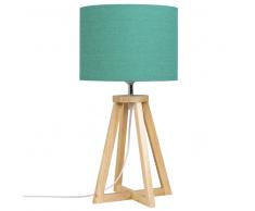 Lampada abat-jour verde smeraldo